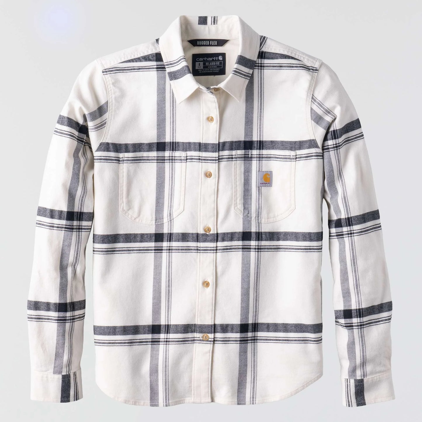 Women's Hamilton Relaxed LS Plaid Shirt
