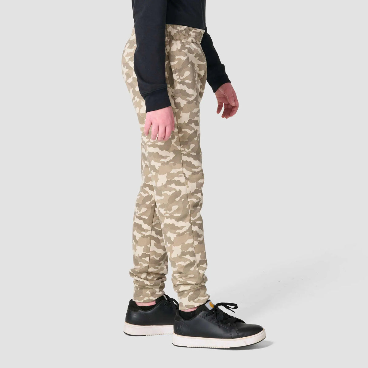 Boys' Elastic Waistband Fleece Camo Printed Sweatpant (Child)