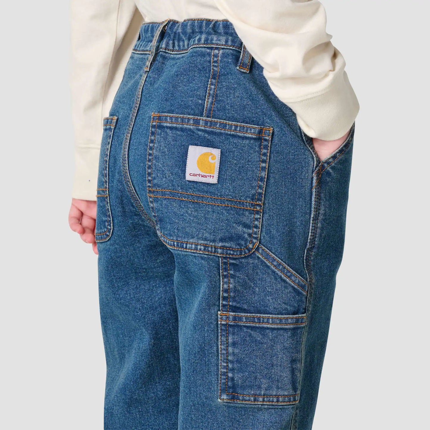 Girls' Adjustable Waistband Essential Work Jean (Child/Youth)