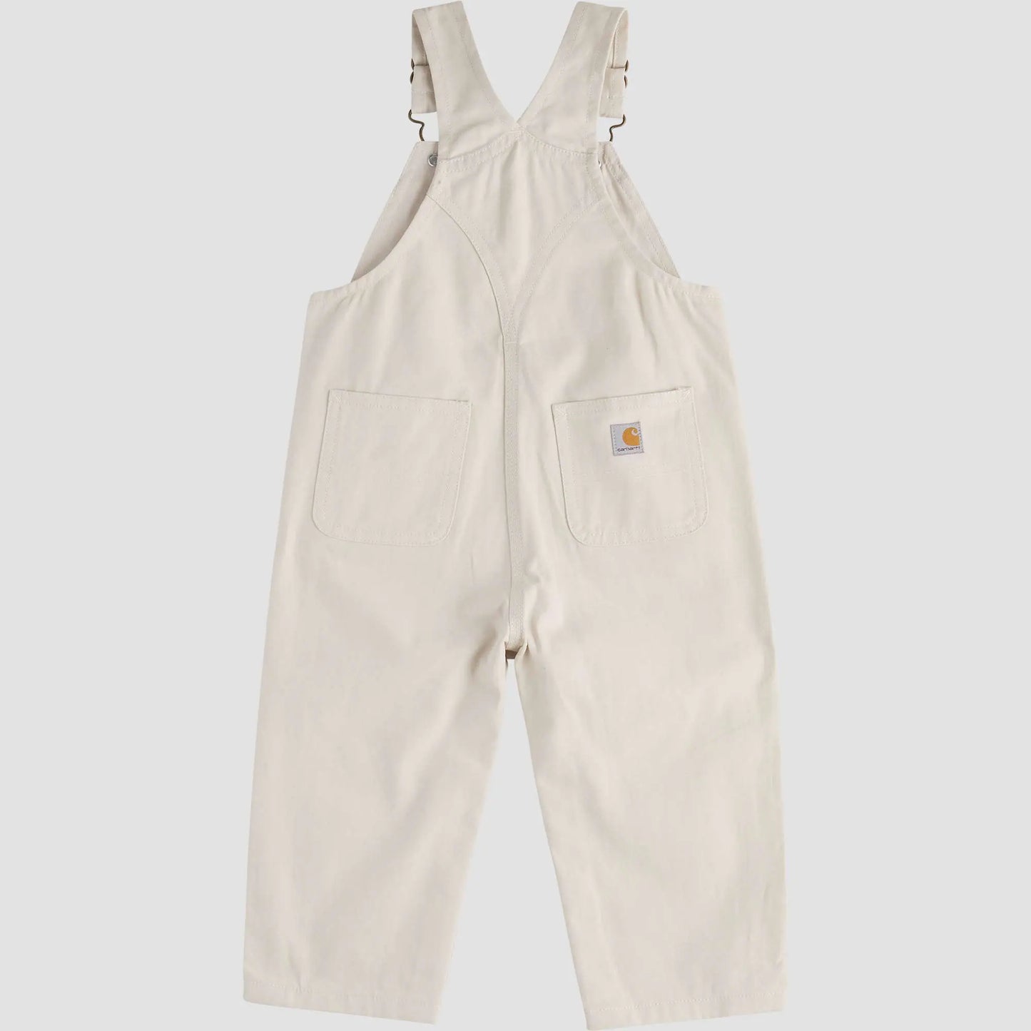 Girls' Canvas Ruffle Front Overall (Baby/Toddler)