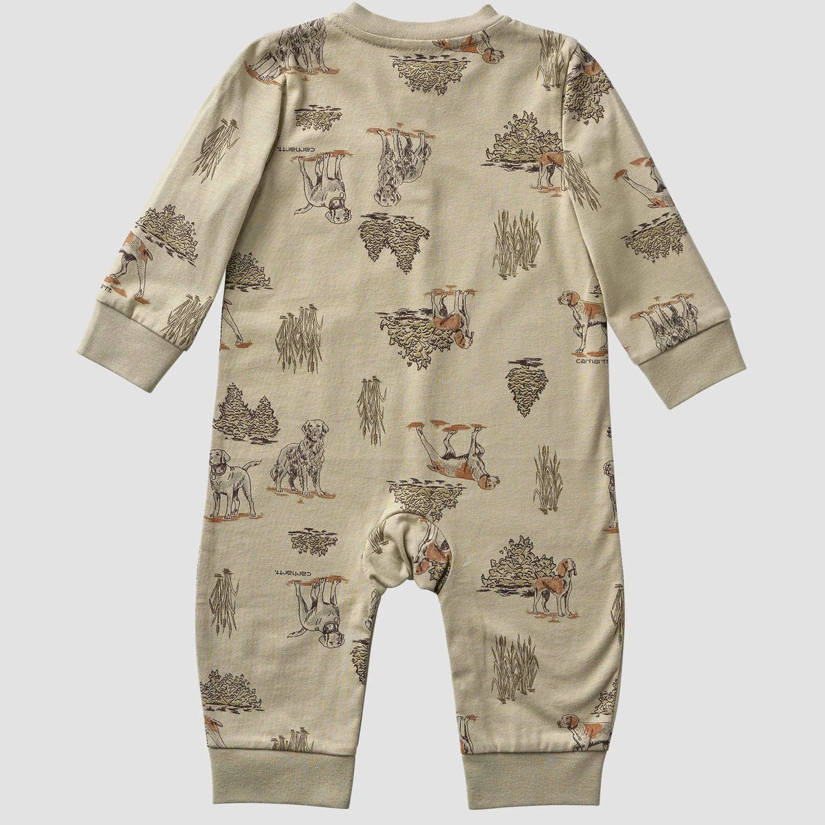 Boys' Long Sleeve Dog Print Coverall (Baby)