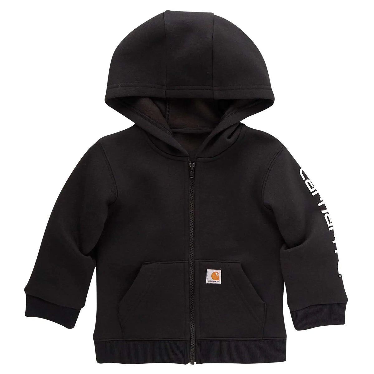 Boys' Long Sleeve Full-Zip Logo Sweatshirt (Baby/Toddler)