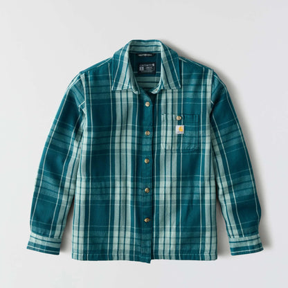 Women's TENCEL™ Fiber Series Loose Fit Twill Plaid Shirt