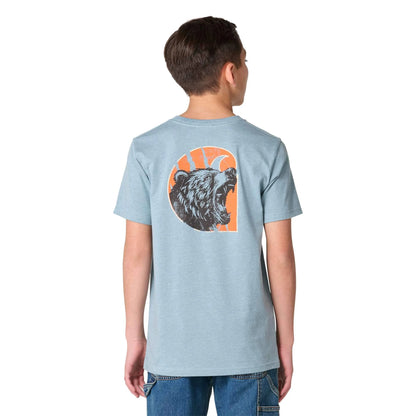 Boys' Short Sleeve Bear "C" Pocket-Tee (Toddler/Child/Youth)