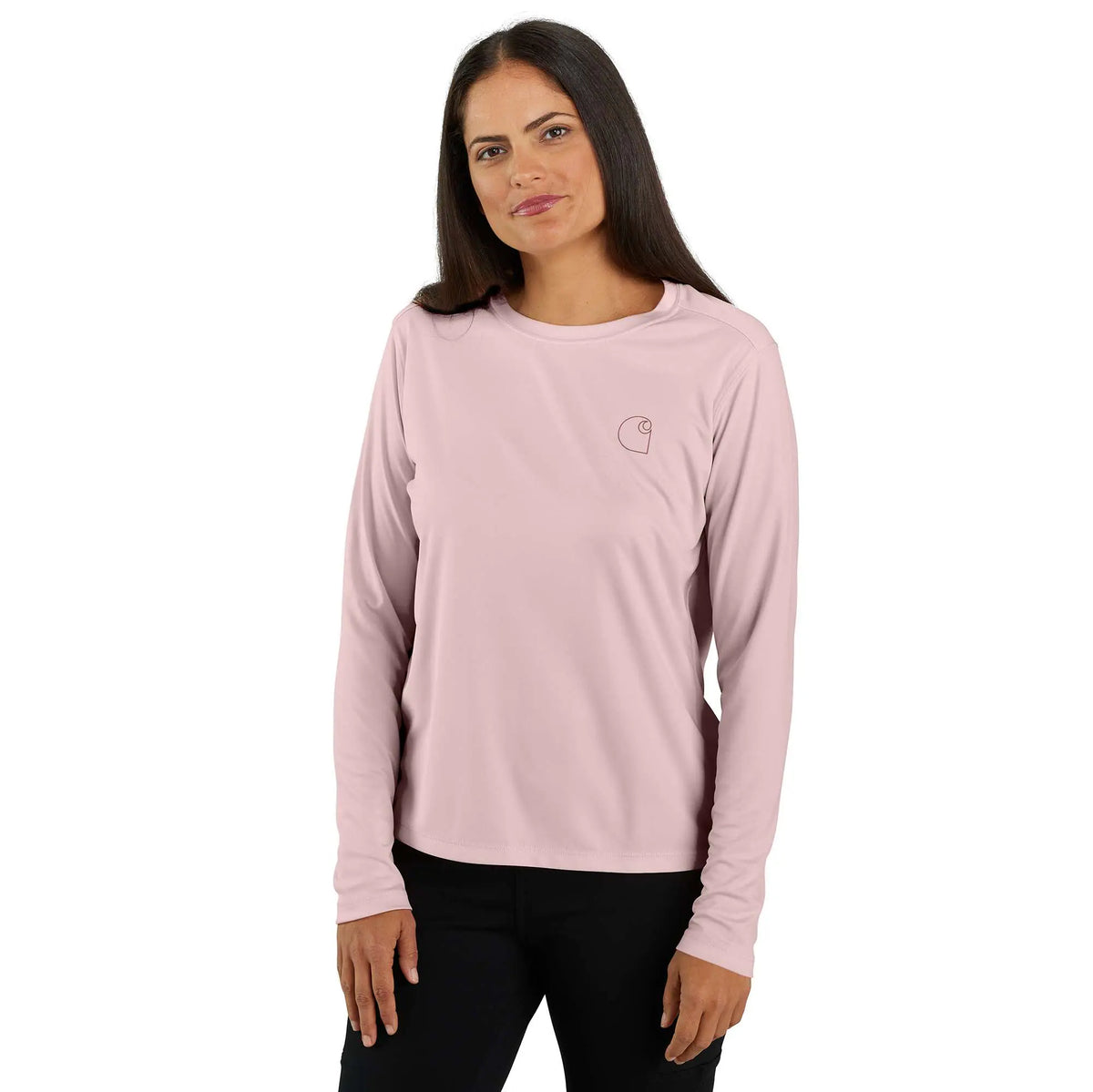Women's Force Sun Defender™ Relaxed LS Logo T-Shirt