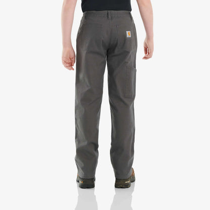 Boys' Rugged Flex® Loose Fit Canvas Utility Boot-Cut Work Pant (Child/Youth)