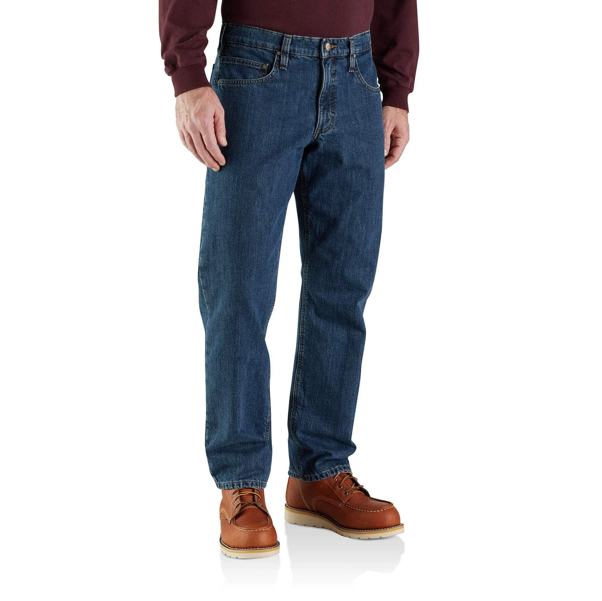Relaxed Straight Lined Jean