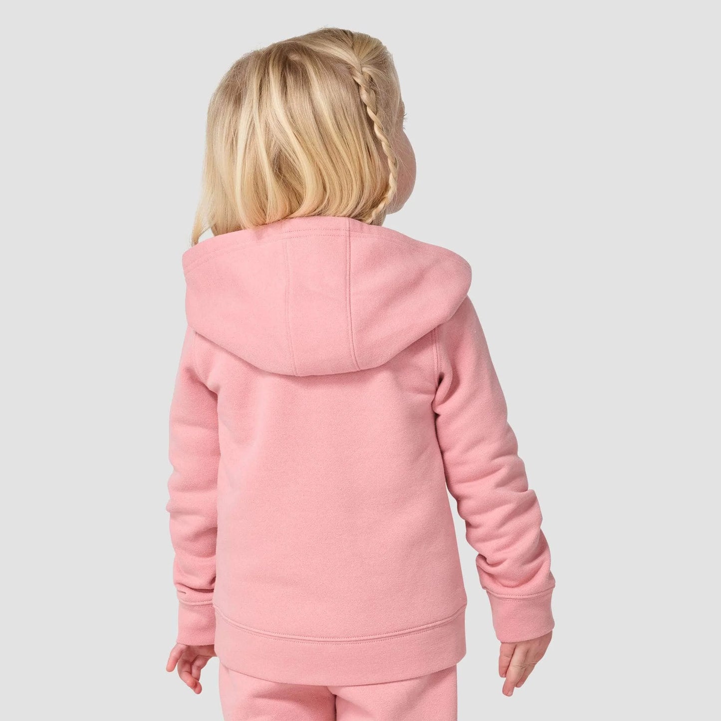 Girls' Long Sleeve Half-Zip Hooded Logo Sweatshirt (Baby/Toddler)