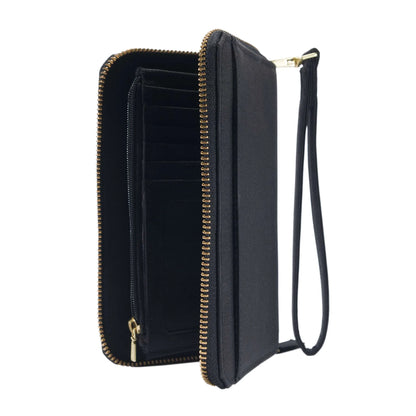 Nylon Duck Lay-Flat Clutch Wallet