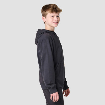 Boys' Long Sleeve Garment Dyed Hooded Sweatshirt (Child/Youth)