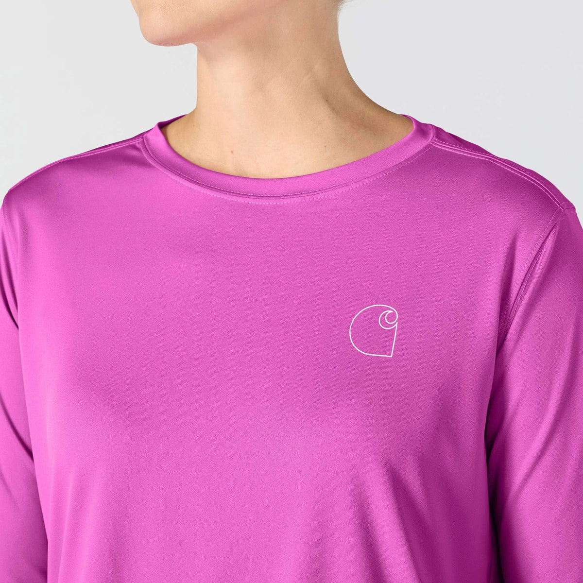 Women's Force Sun Defender™ Relaxed LS Logo T-Shirt