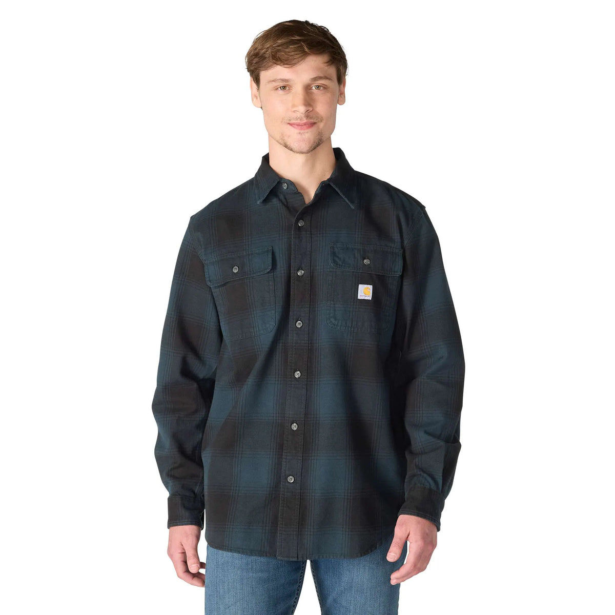 Hubbard Loose LS Plaid Shirt