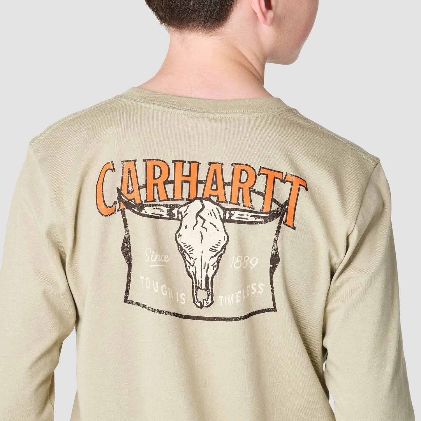 Boys' Long Sleeve Skull T-Shirt (Child/Youth)
