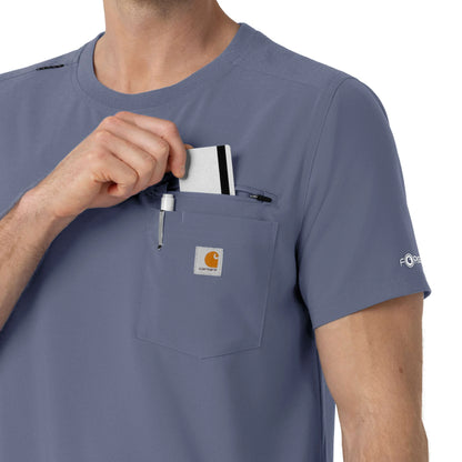 Force Cross-Flex Crew Neck Scrub Top