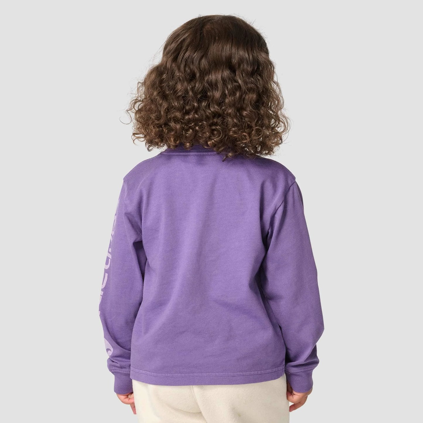 Girls' Long Sleeve Garment Dyed Pocket T-Shirt (Toddler/Child/Youth)