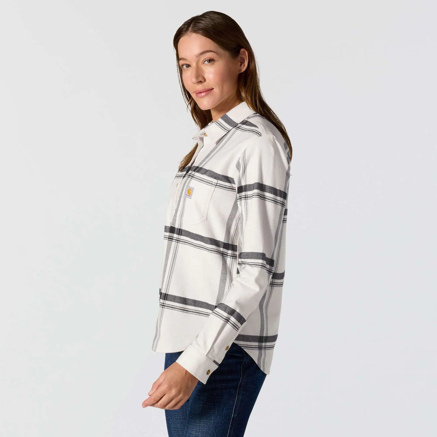 Women's Hamilton Relaxed LS Plaid Shirt