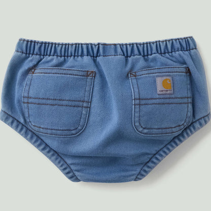 Kids' Elastic Waistband Rugged Flex™ Denim Diaper Cover (Baby)