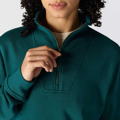 Women's TENCEL™ Fiber Series Half-Zip Sweatshirt