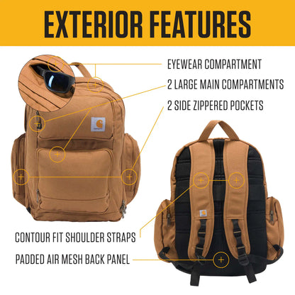 35L Triple-Compartment Backpack