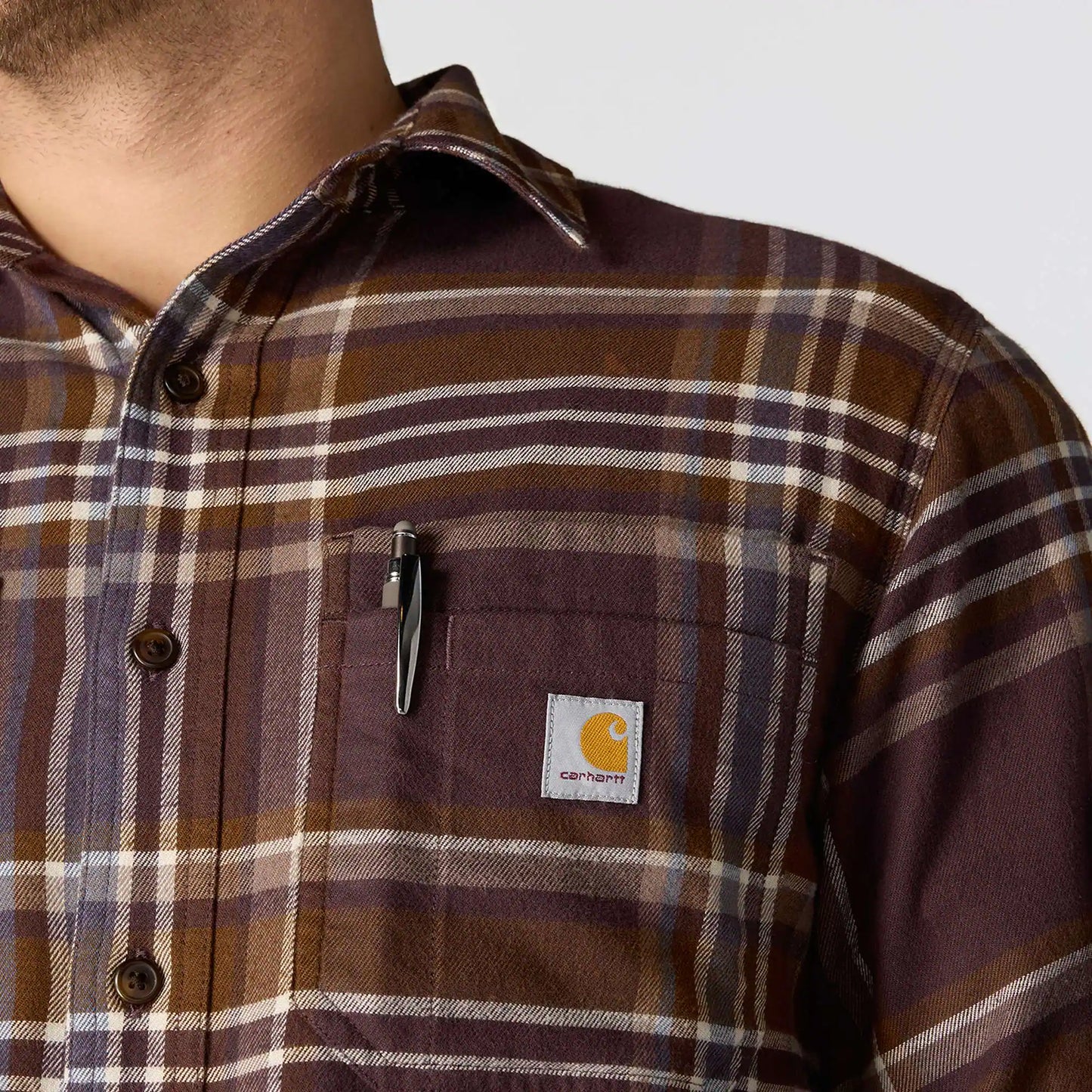 Hamilton Relaxed LS Plaid Shirt