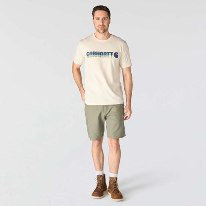 Irvine Relaxed Layered Logo T-Shirt