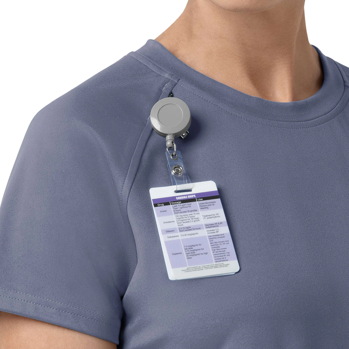 Women's Force Cross-Flex Knit Crew Neck Scrub Top