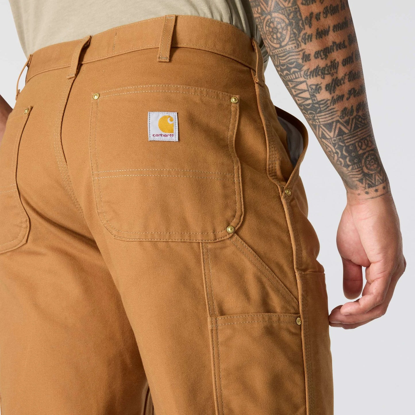 Iconic B01 Firm Duck Double-Front Dungaree