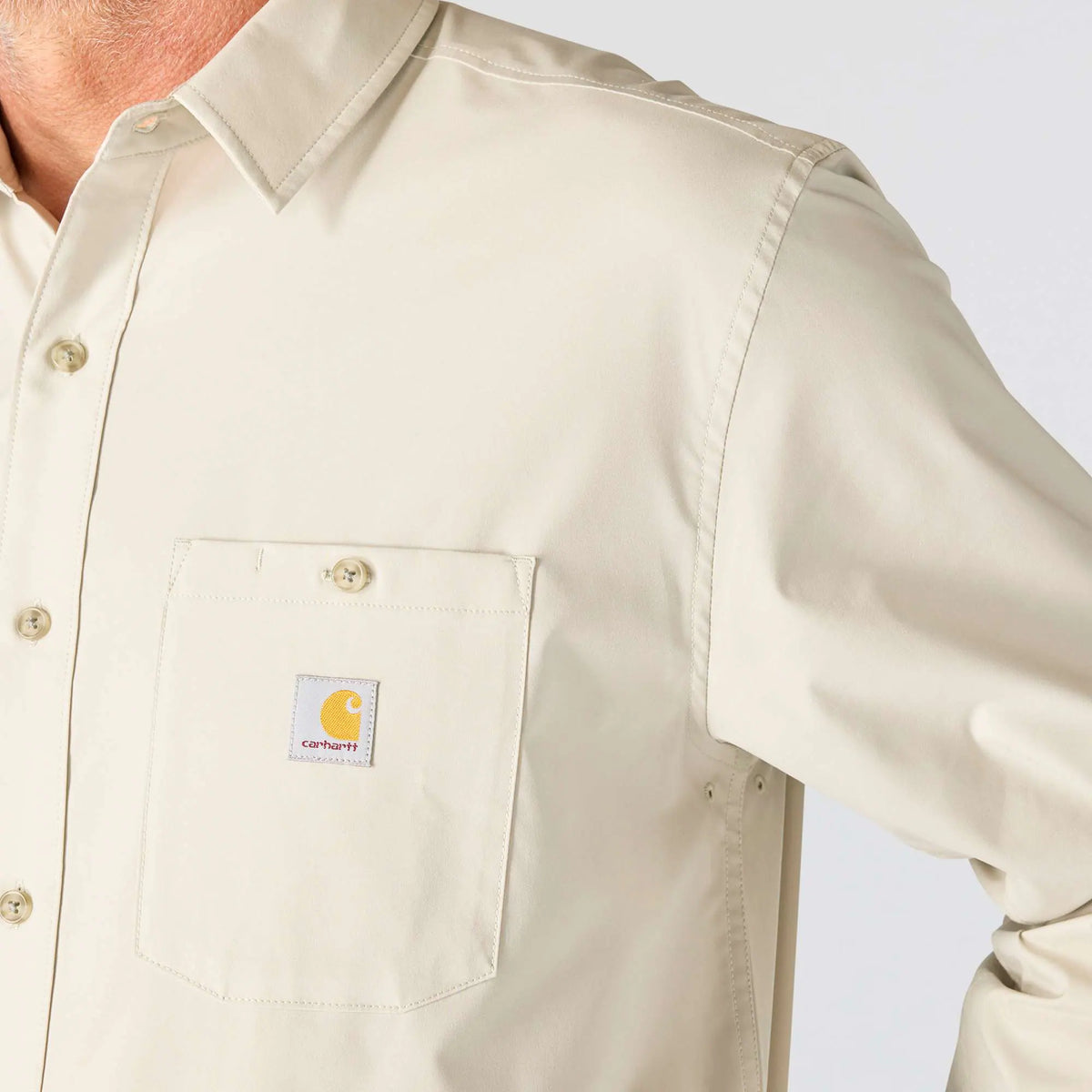 Force Sun Defender™ Woven Relaxed LS Shirt