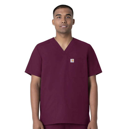 Force Essentials V-Neck Shirttail Scrub Top