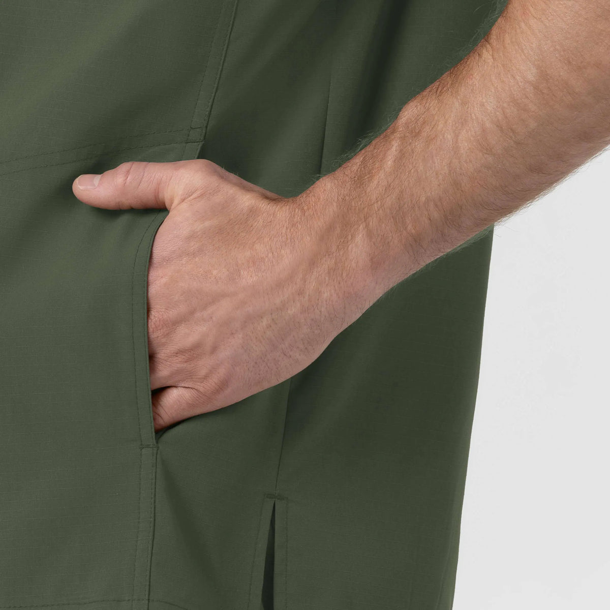 Rugged Flex FLD Ripstop V-Neck Scrub Top