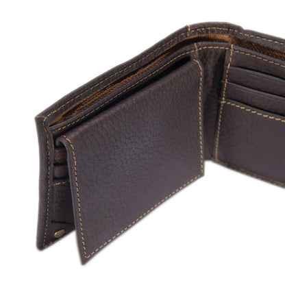 Pebble Leather Passcase Wallet