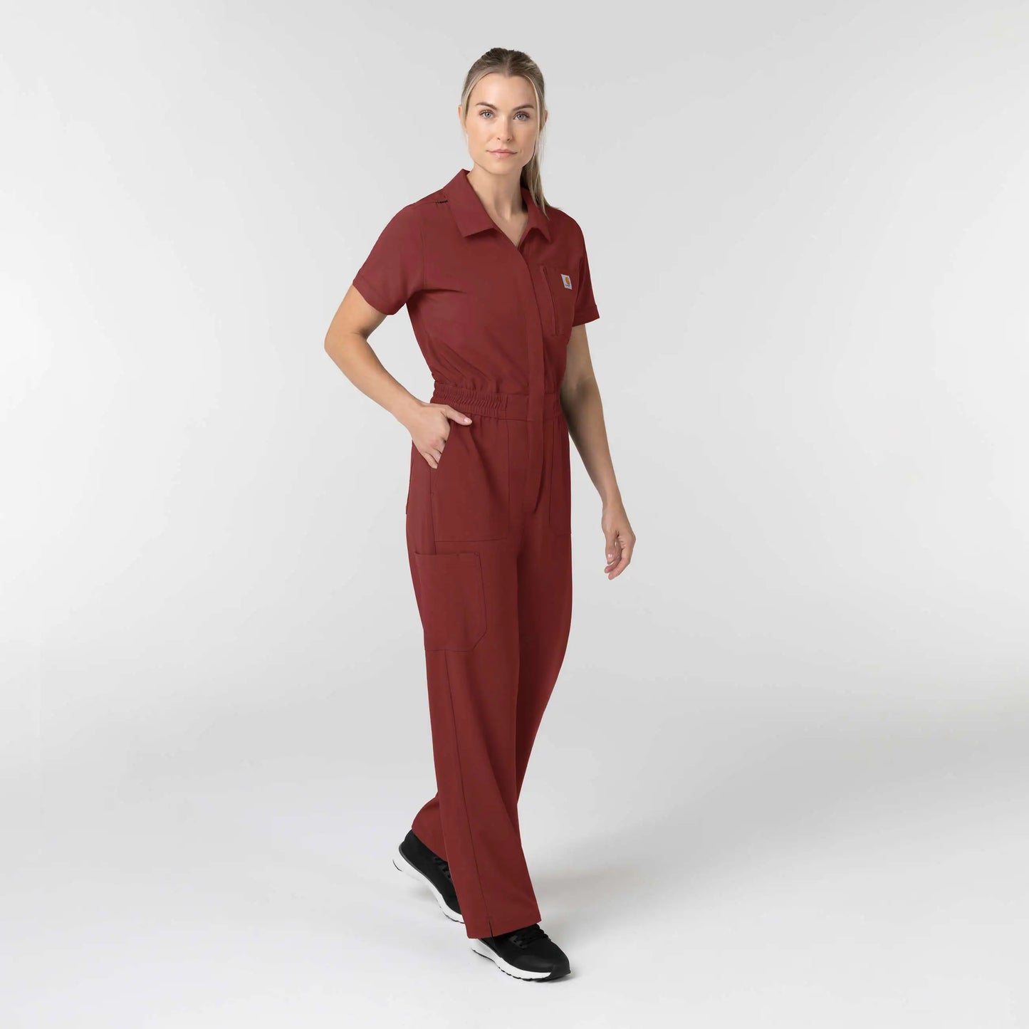 Women's  Force Cross-Flex Short Sleeve Scrub Coverall