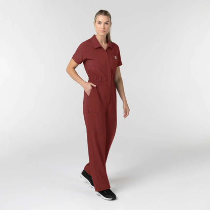 Women's  Force Cross-Flex Short Sleeve Scrub Coverall