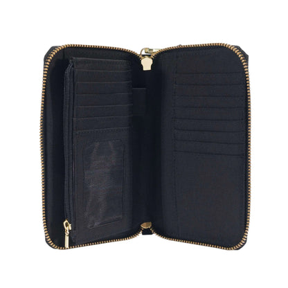 Nylon Duck Lay-Flat Clutch Wallet