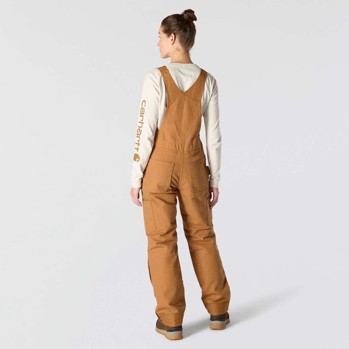 Women's Washed Duck Insulated Bib Overall