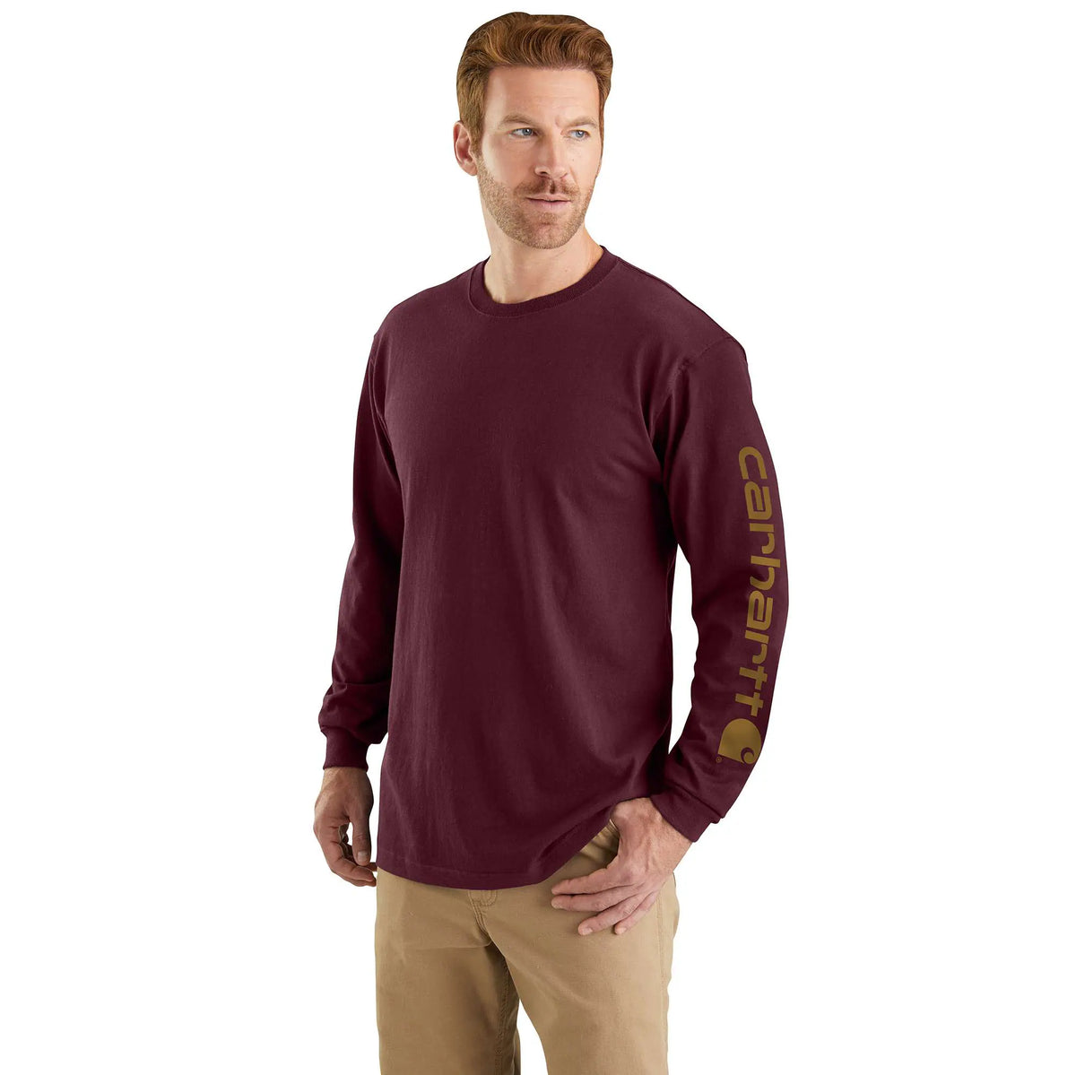 Dearborn Loose LS Logo T-Shirt