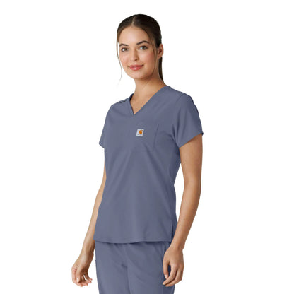 Women's Force Cross-Flex  Tuck-In Scrub Top