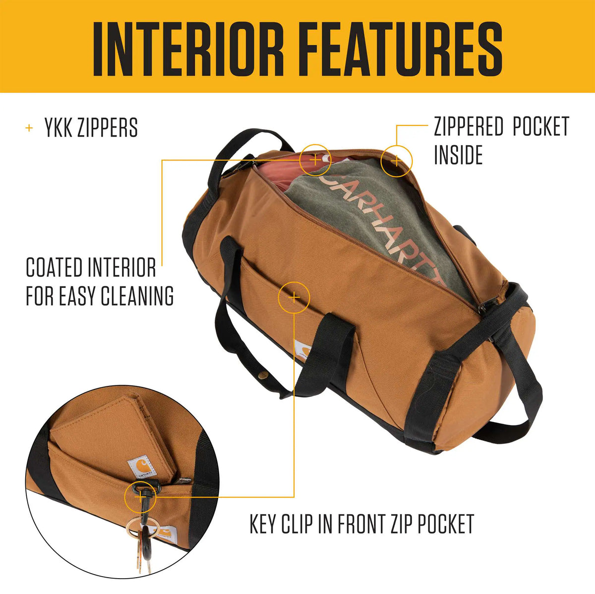 25L Classic Round Duffel