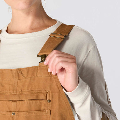 Women's Washed Duck Insulated Bib Overall