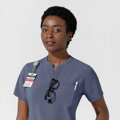 Women's Force Cross-Flex Chest Pocket Scrub Top