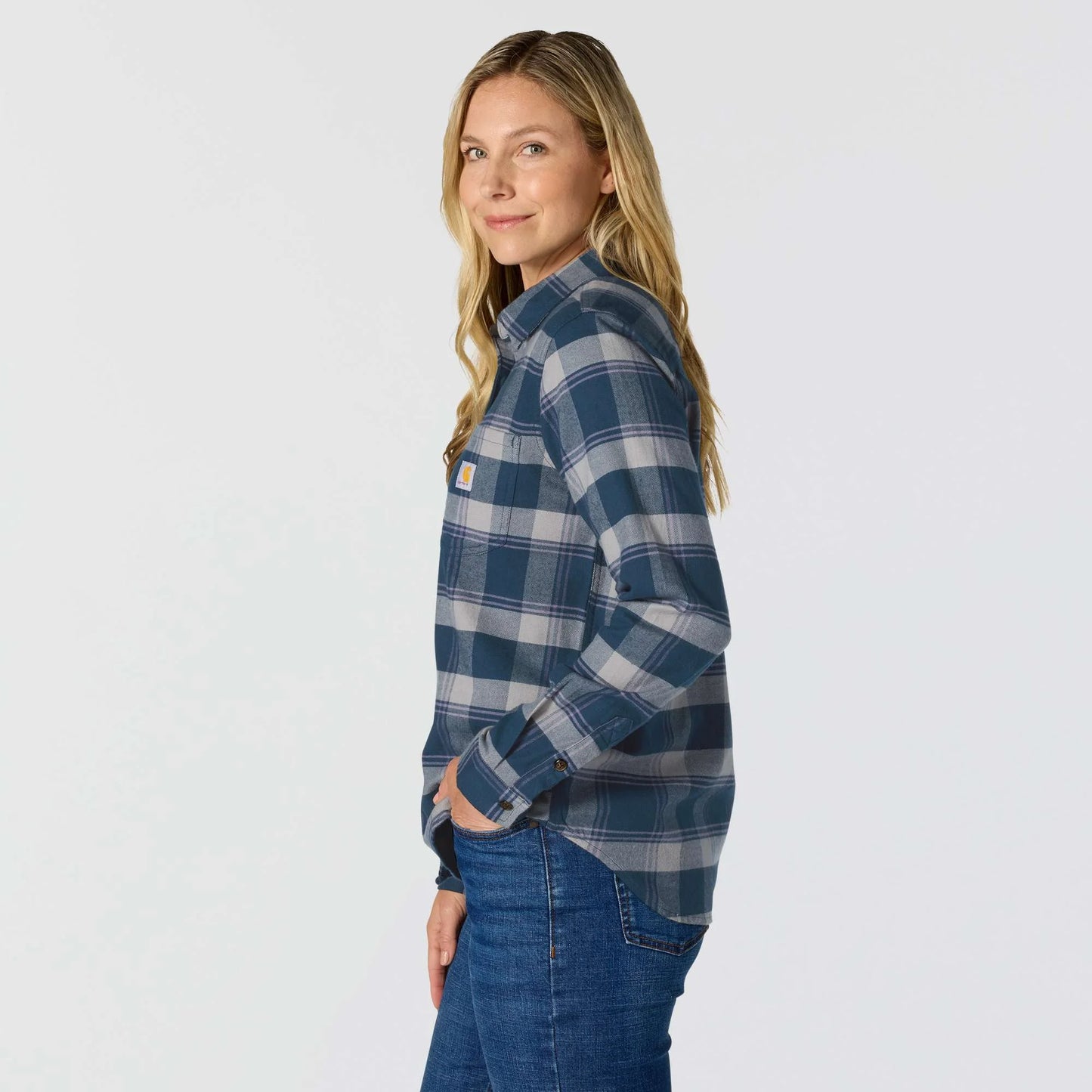 Women's Hamilton Relaxed LS Plaid Shirt