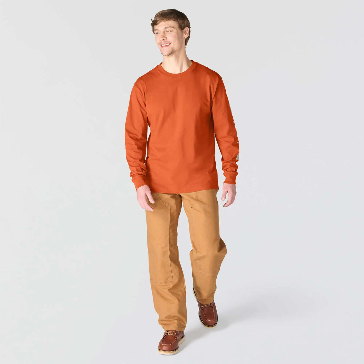 Dearborn Loose LS Logo T-Shirt