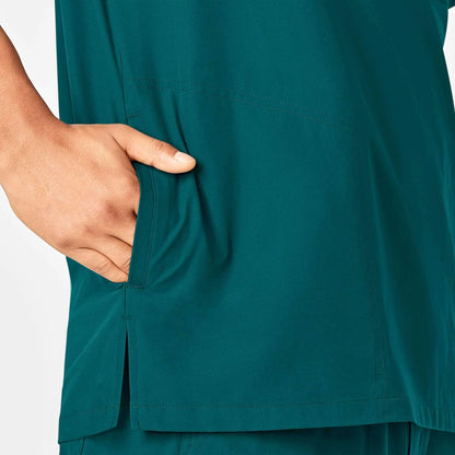 Force Essentials V-Neck Shirttail Scrub Top