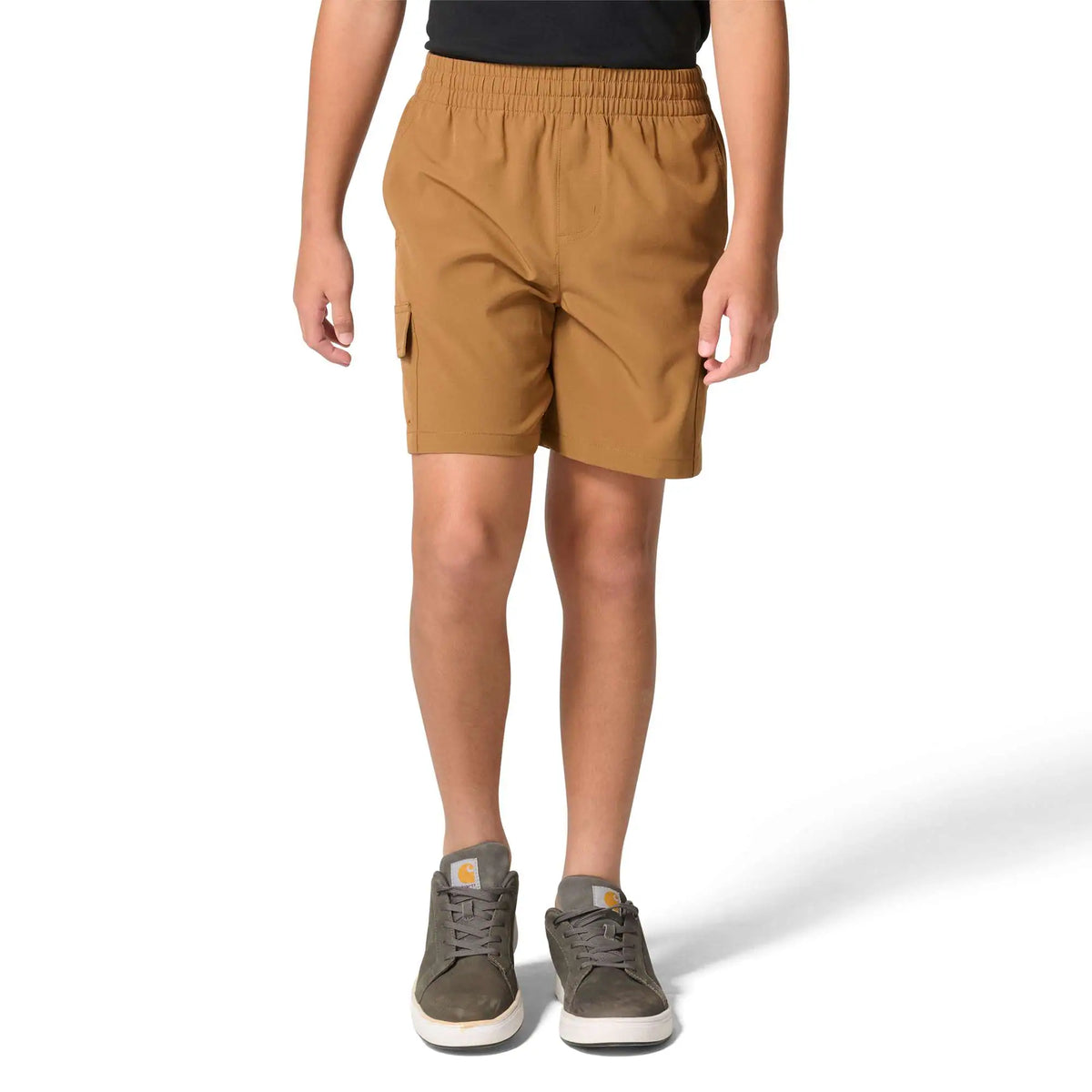 Boys' Elastic Waistband Rugged Flex™ Ripstop Cargo Work Short (Youth)