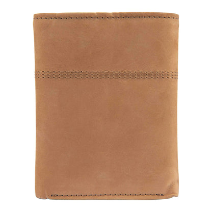 Saddle Leather Trifold Wallet