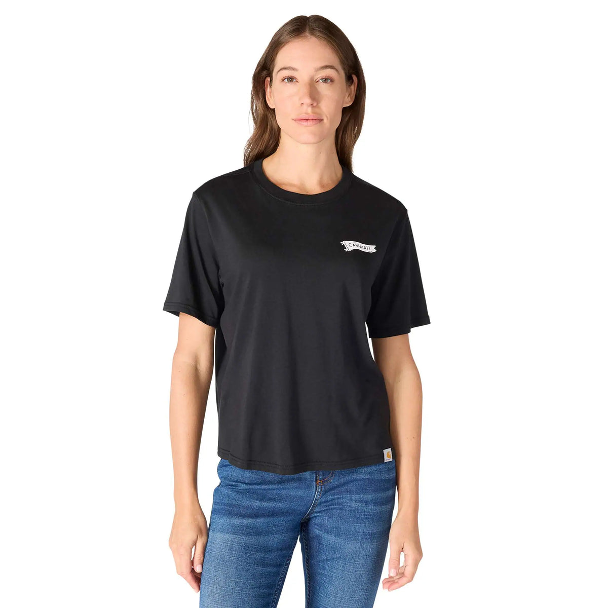 Women's TENCEL™ Fiber Series Loose Pennant Flag T-Shirt