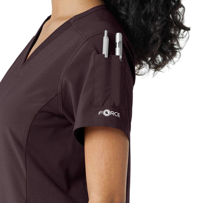 Women's Force Cross-Flex Knit Panel Scrub Top