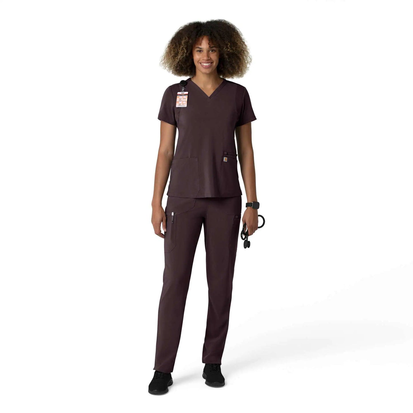 Women's Force Cross-Flex  Straight Leg Cargo Scrub Pant