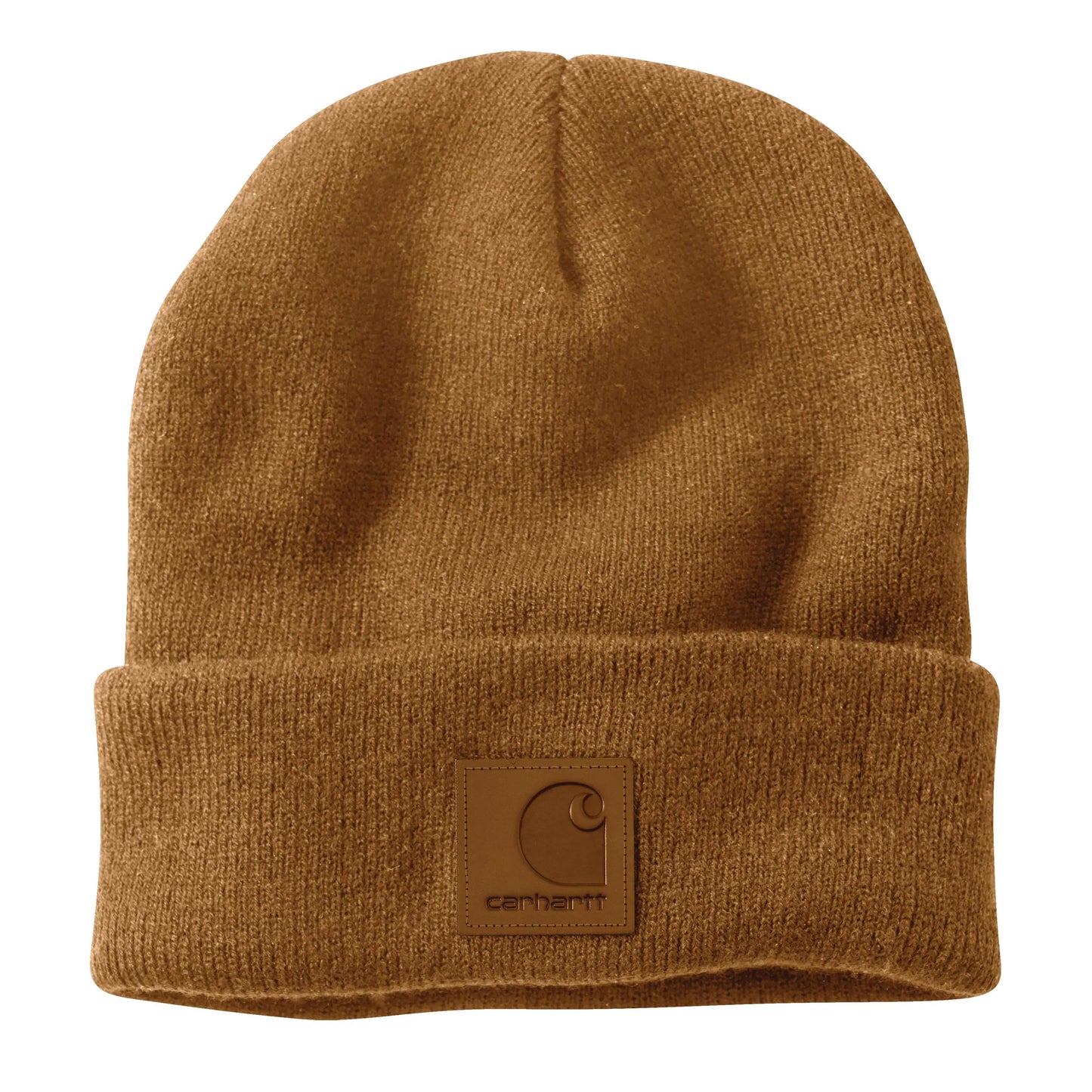 Leatherette Watch Cap Beanie