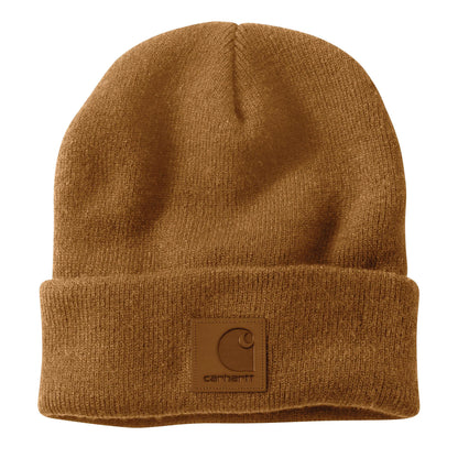 Leatherette Watch Cap Beanie